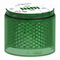 Harmony XVB7 - Elément lumineux Vert - Eclairage Clignotant - LED 24 VCC