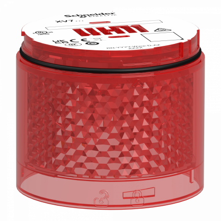 Harmony XVB7 - Elément lumineux Rouge - Eclairage flash 2J - LED 24 VCC