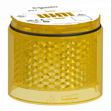 Harmony XVB7 - Elément lumineux Jaune - Eclairage flash 2J - LED 24 VCC