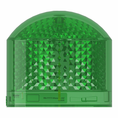 Harmony XVB7 - Elément lumineux Vert - Eclairage flash 2J - LED 24 VCC
