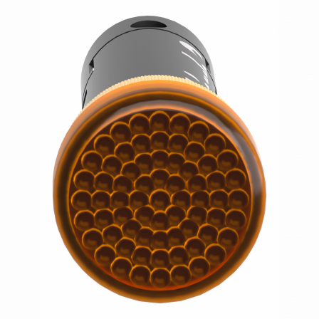 Harmony XVLA - voyant rond Ø12 - IP40 - jaune orangé - DEL intégrée - 12V-bornes