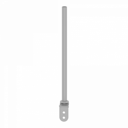 Harmony - Tube aluminium 400 mm avec équerre