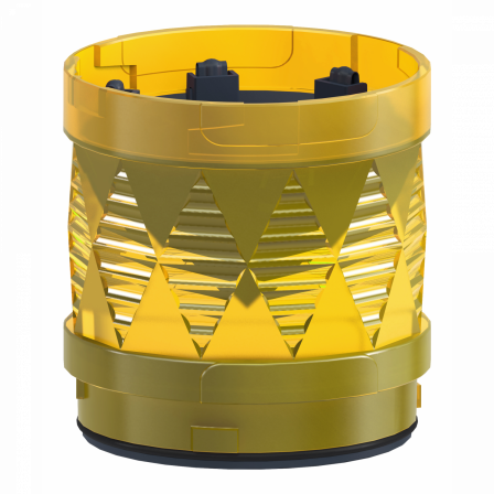 Harmony XVU - élément lumineux Ø60 - DEL - fixe - 24VDC - J Ø70aune