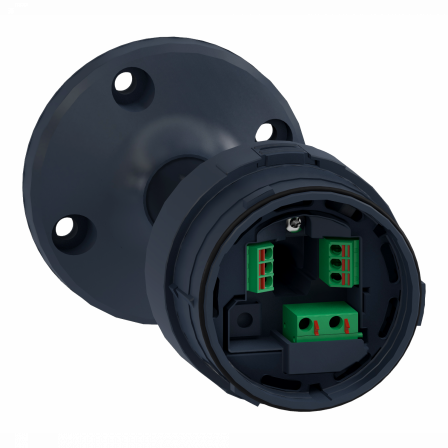 Harmony XVU - socle de montage avec mat alu - 100mm - noir