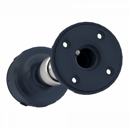 Harmony XVU - socle de montage avec mat alu réglable - 210mm à 385mm - noir