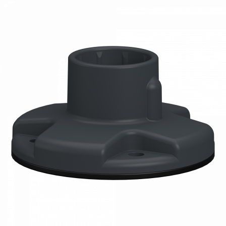 Harmony XVB7 - Base montage plastique gris - pour colonne - accessoire