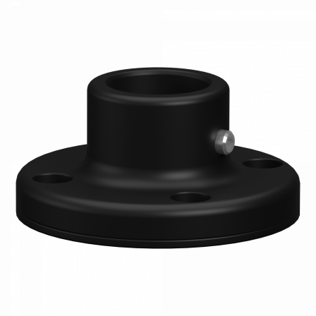 Harmony XVB7 - Base montage métal noir - pour colonne modulaire - accessoire