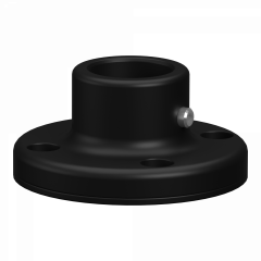 Harmony XVB7 - Base montage métal noir - pour colonne modulaire - accessoire