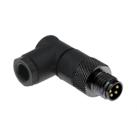 CONNEC.M12 PLAS.MA.COU.4B