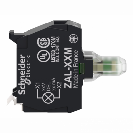 Harmony - bloc lumineux boîte à boutons - rouge - LED - 24V - Maintenance