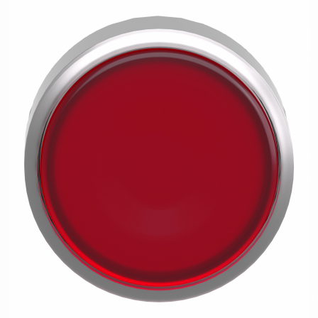 Harmony XB4 - tête bouton pousser-pousser lumineux - Ø22 - rouge