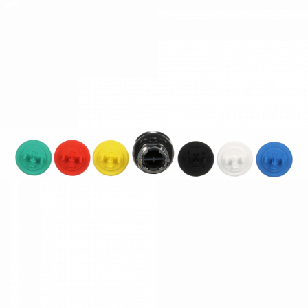 Harmony XB4 - tête bouton poussoir - Ø22 - affleurant - avec jeu de capsules