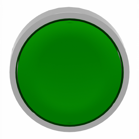 Harmony XB4 - tête bouton pousser-pousser - Ø22 - vert