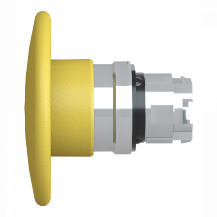 Harmony tête de bouton poussoir Ø 60 mm - Ø22 - jaune