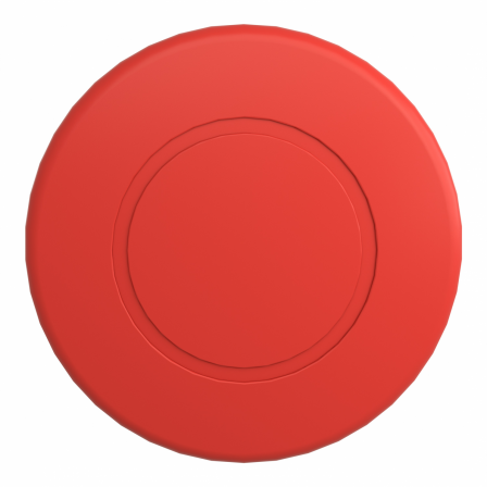 Harmony XB4 - tête bouton arrêt urgence - Ø60 - pousser tourner - rouge