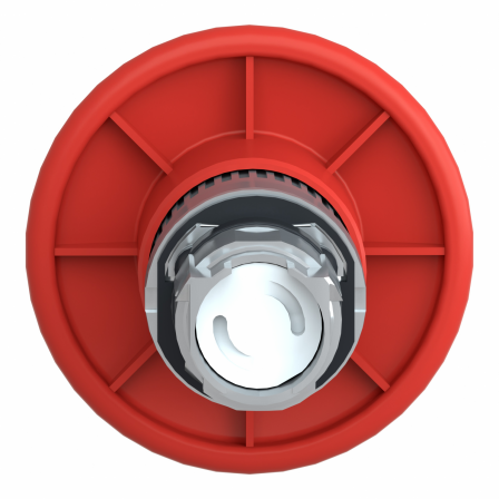 Harmony XB4 - tête bouton arrêt urgence - Ø60 - pousser tourner - rouge