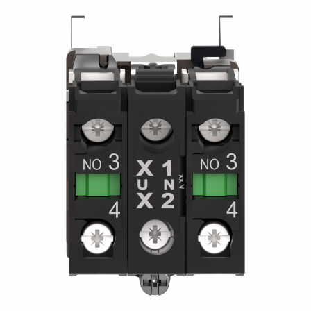 Harmony corps de bouton lumineux - Ø22 - LED Universelle intégrée 2F