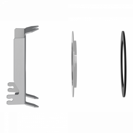 Harmony - Kit poussoir metallique d ia 30 a dia 22
