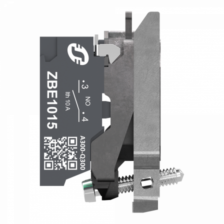 Harmony XB4 - corps de bouton - 2F - raccordement bornes push in