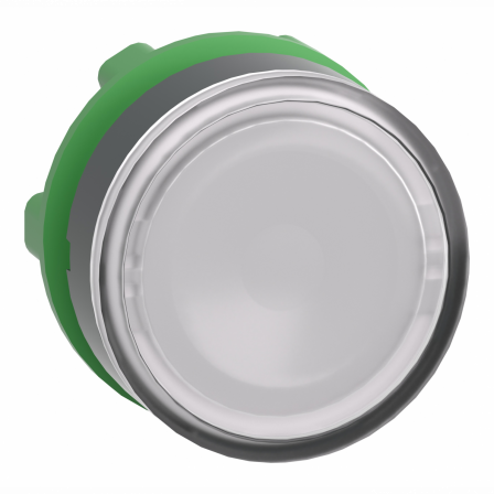 Harmony XB5 - tête bouton poussoir lumineux DEL - Ø22 - blanc
