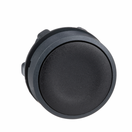 Harmony XB5 - tête bouton poussoir - affleurant - Ø22 - noir