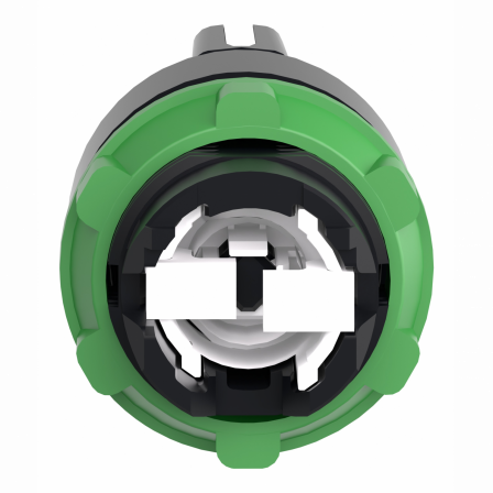 Harmony XB5 - tête bouton tournant à manette - Ø22 - 3 pos rap au C - noir