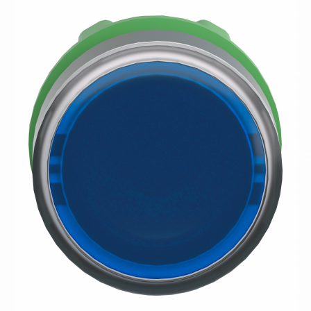 Harmony XB5 - tête bouton poussoir lumineux DEL - Ø22 - bleu