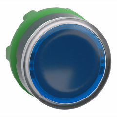 Harmony XB5 - tête bouton poussoir lumineux DEL - Ø22 - bleu