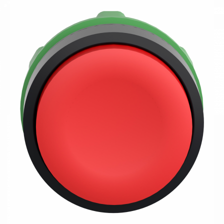 Harmony XB5 - tête bouton poussoir à impulsion - Ø22 - dépassant - rouge