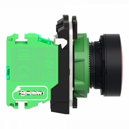 Harmony émetteur sans pile & sans fil tête plastique Ø22 capsule rouge O blanc