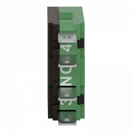 Harmony ZB6 - bloc contact pour bouton - Ø16mm - 1F - alliage d'argent