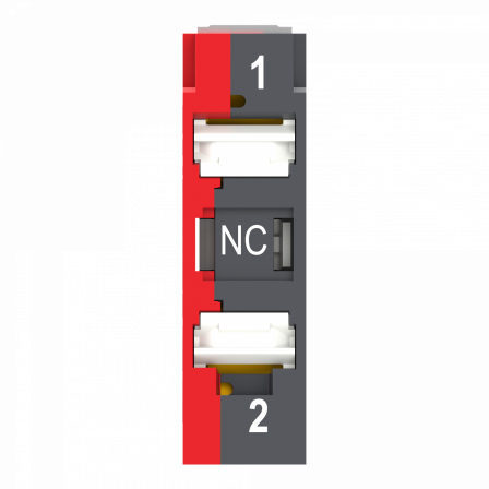 Harmony - bloc contact - 1O - raccordement push in