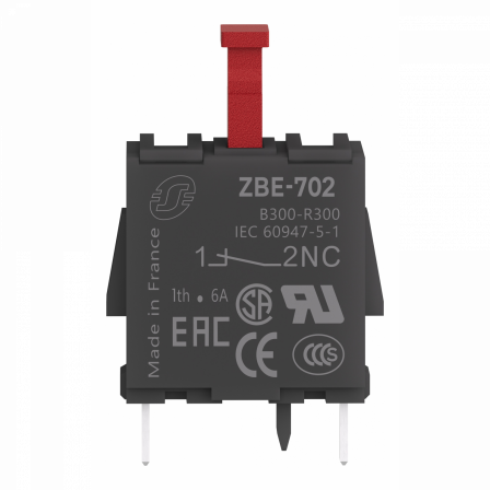 Harmony - bloc contact - 1O - raccordement sur circuit imprimé