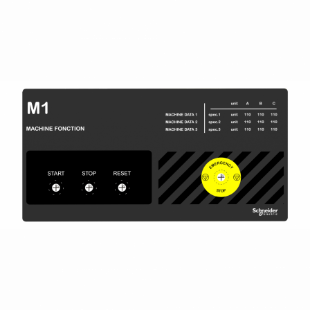 Harmony - plastron 400x200 - personnalisé via configurateur