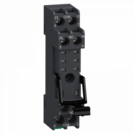 Harmony RXG - Embase push in - 5A - Contacts mixés - relais RXG2