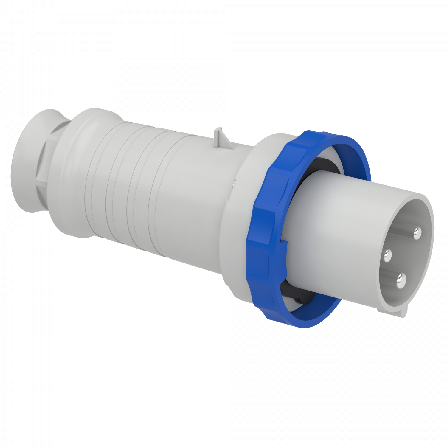 Mureva - fiche mobile industrielle droite - 63 A - 2P+T - 200-250 V CA - IP67