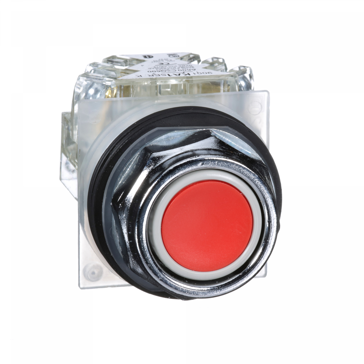 Harmony 9001K - bouton-poussoir - rouge - Ø30 - à impulsion affleurant - 1OF