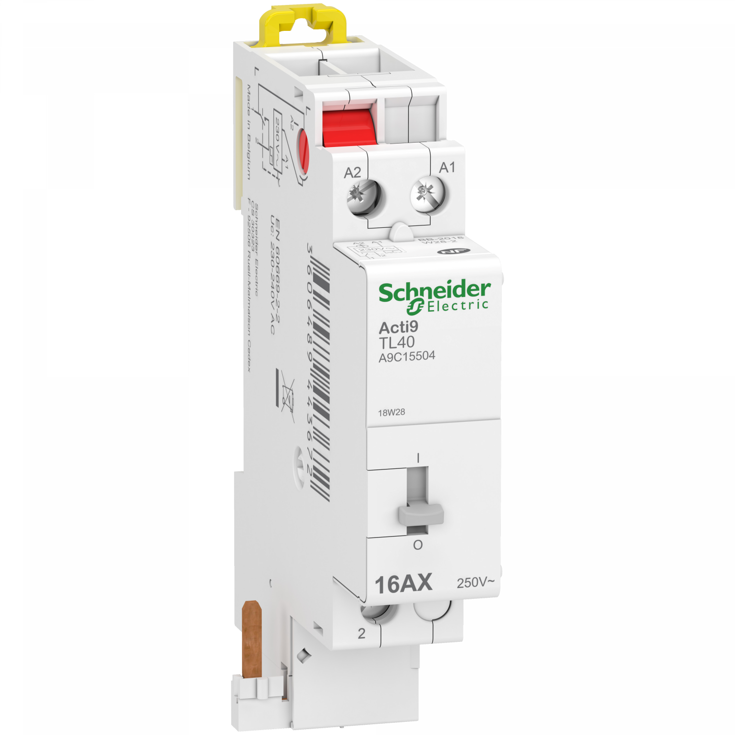 Acti9 iDT40 TL - Télérupteur à raccordement rapide - 1P - 16A - 230Vca