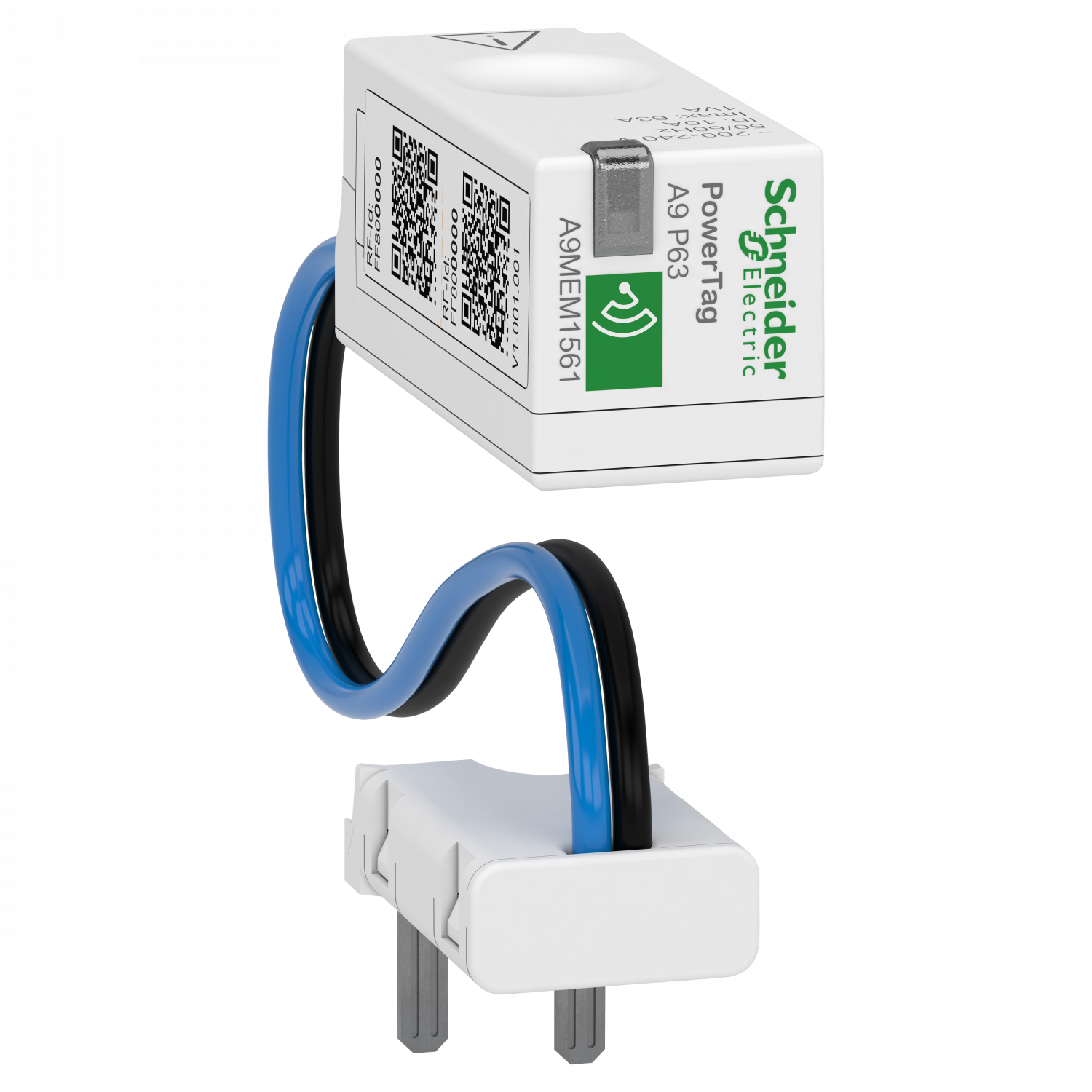 PowerTag - Capteur de mesure radiofréquence - iDT40 - 1P+N - 63A - amont