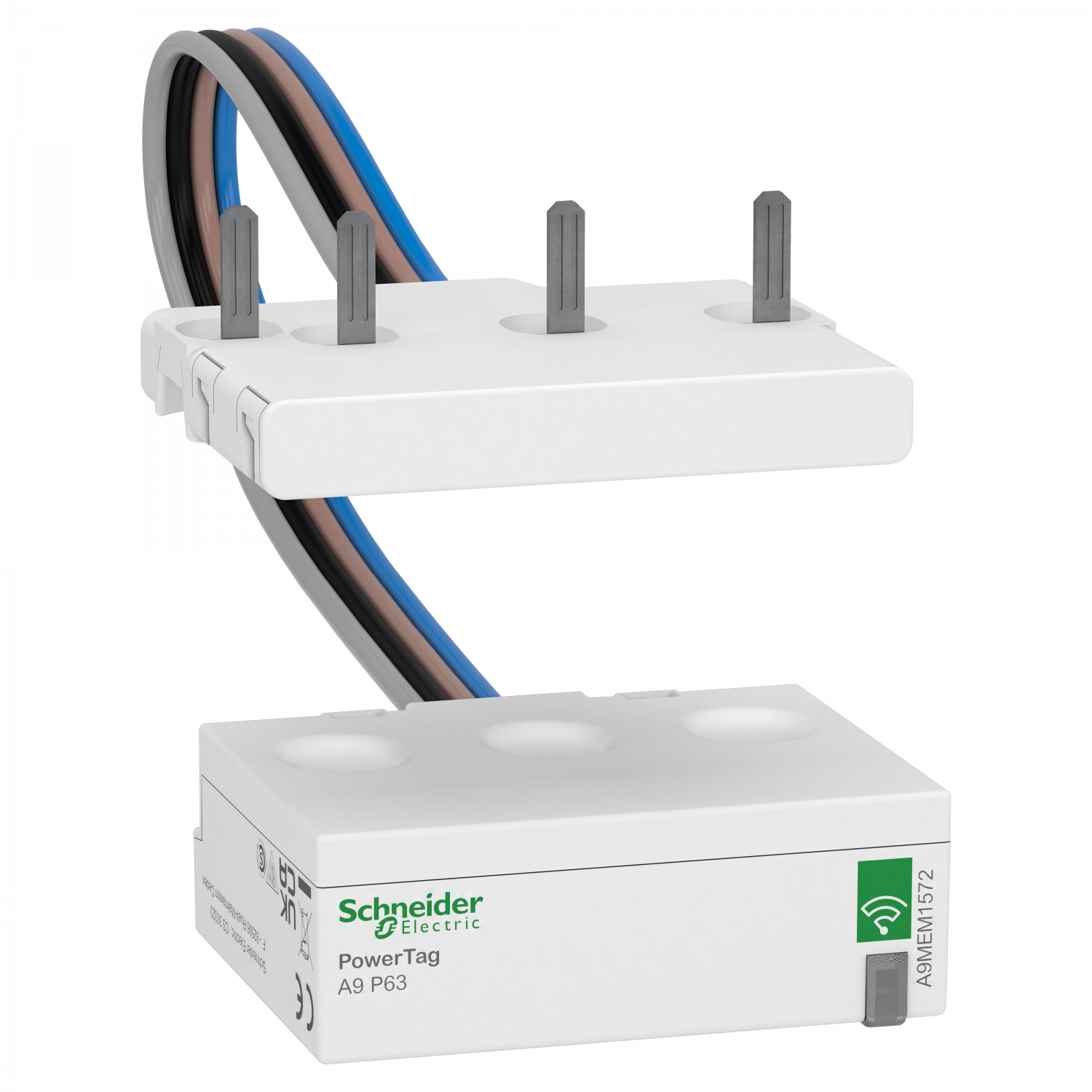 PowerTag - Capteur de mesure radiofréquence - DT40 - 3P+N - 63A - aval