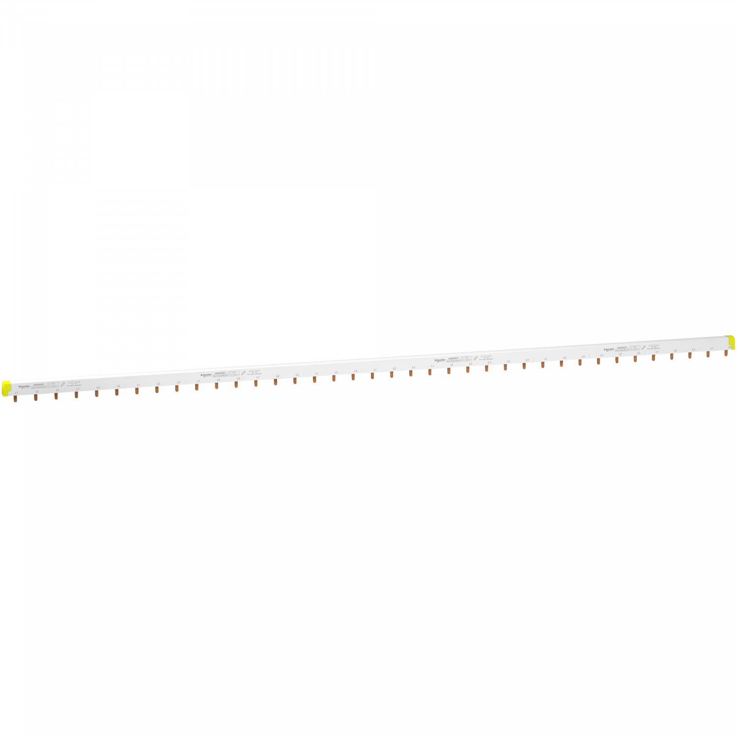 Acti9 iC60 - peigne à dents - 3 x auxiliaire+1P - 100A - 57 modules de 18mm