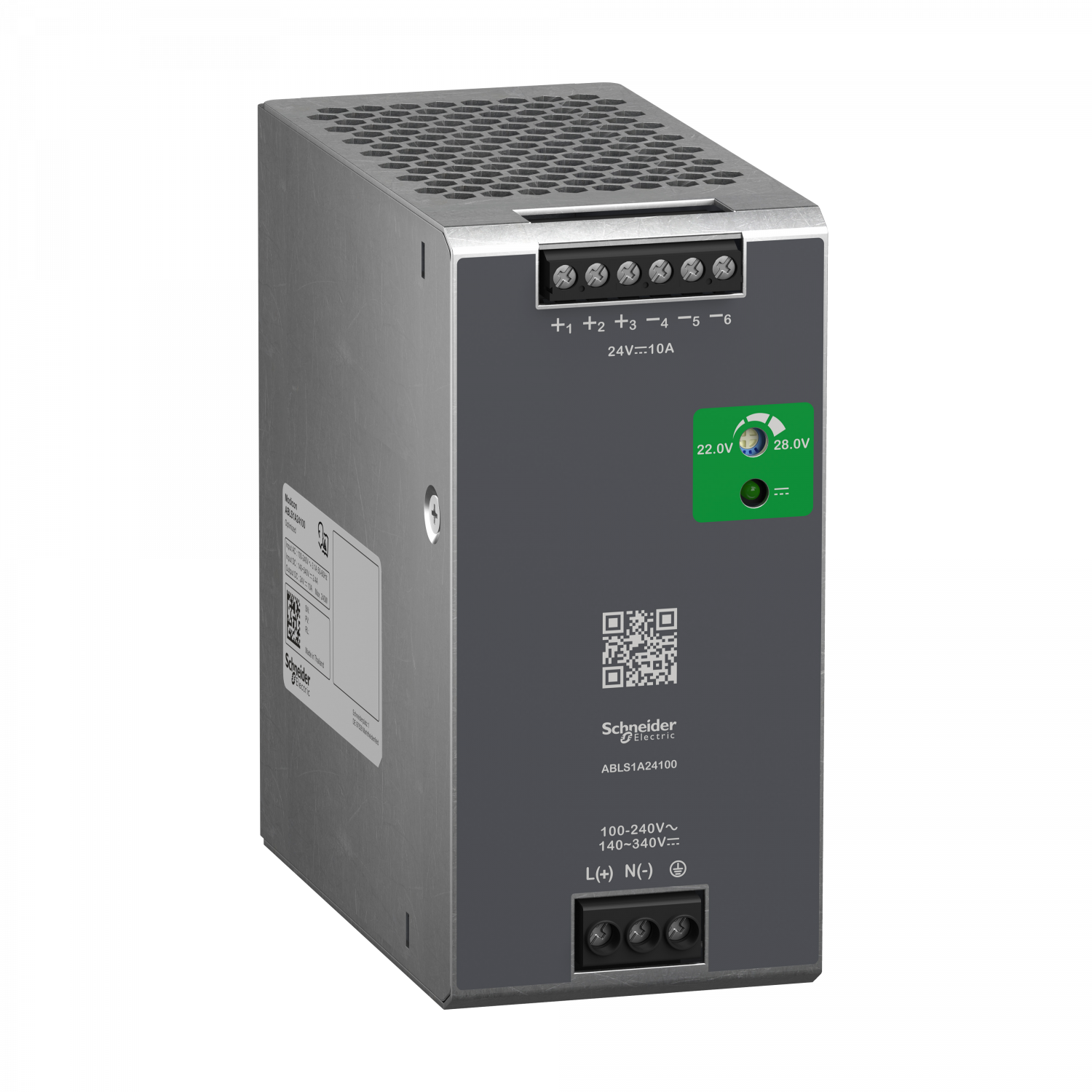 Modicon ABL - alimentation à découpage - 10A - 100à240Vca mono/biphasé - 24Vcc