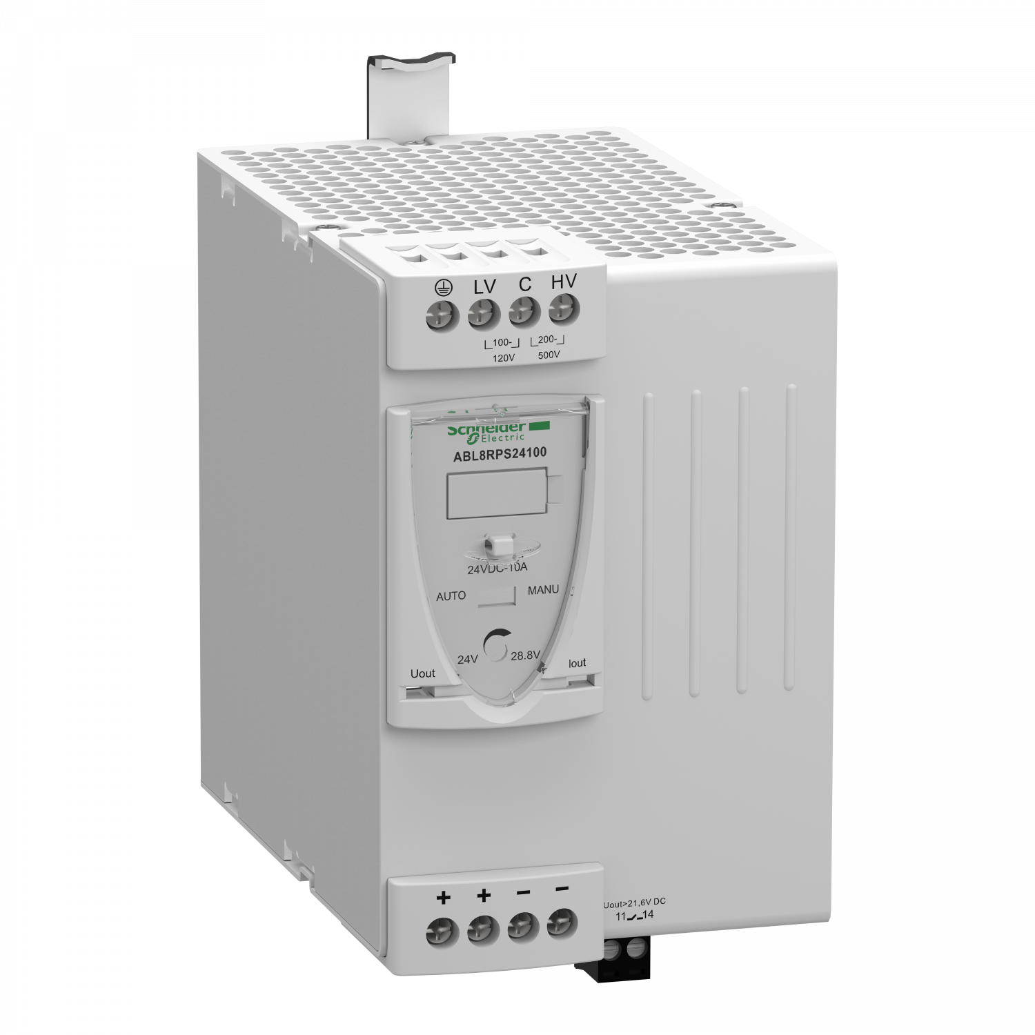 Phaseo ABL8 - alimentation à découpage - 10A - 200 à 500V mono/biphasé - 24Vcc