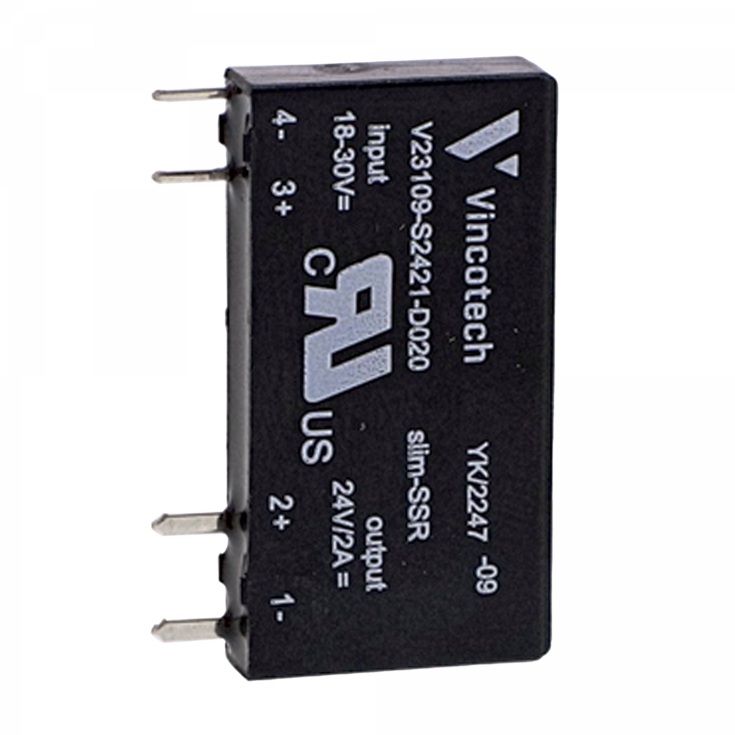 Telefast - relais statique embrochable - 5mm - sortie - 24Vcc - 2A