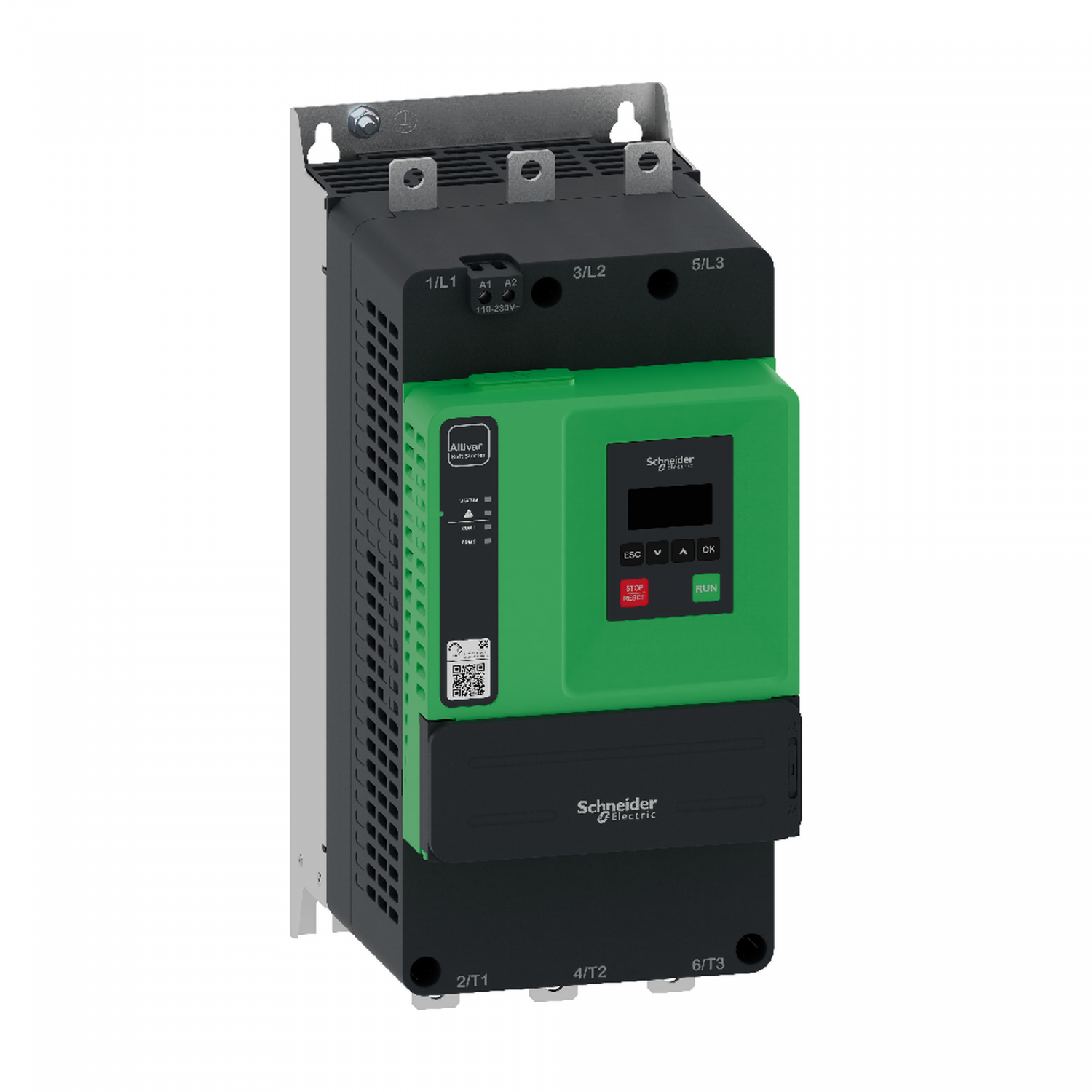 Altivar Soft Starter ATS430 - 140A - 208V à 600V - Bypass 2 phases