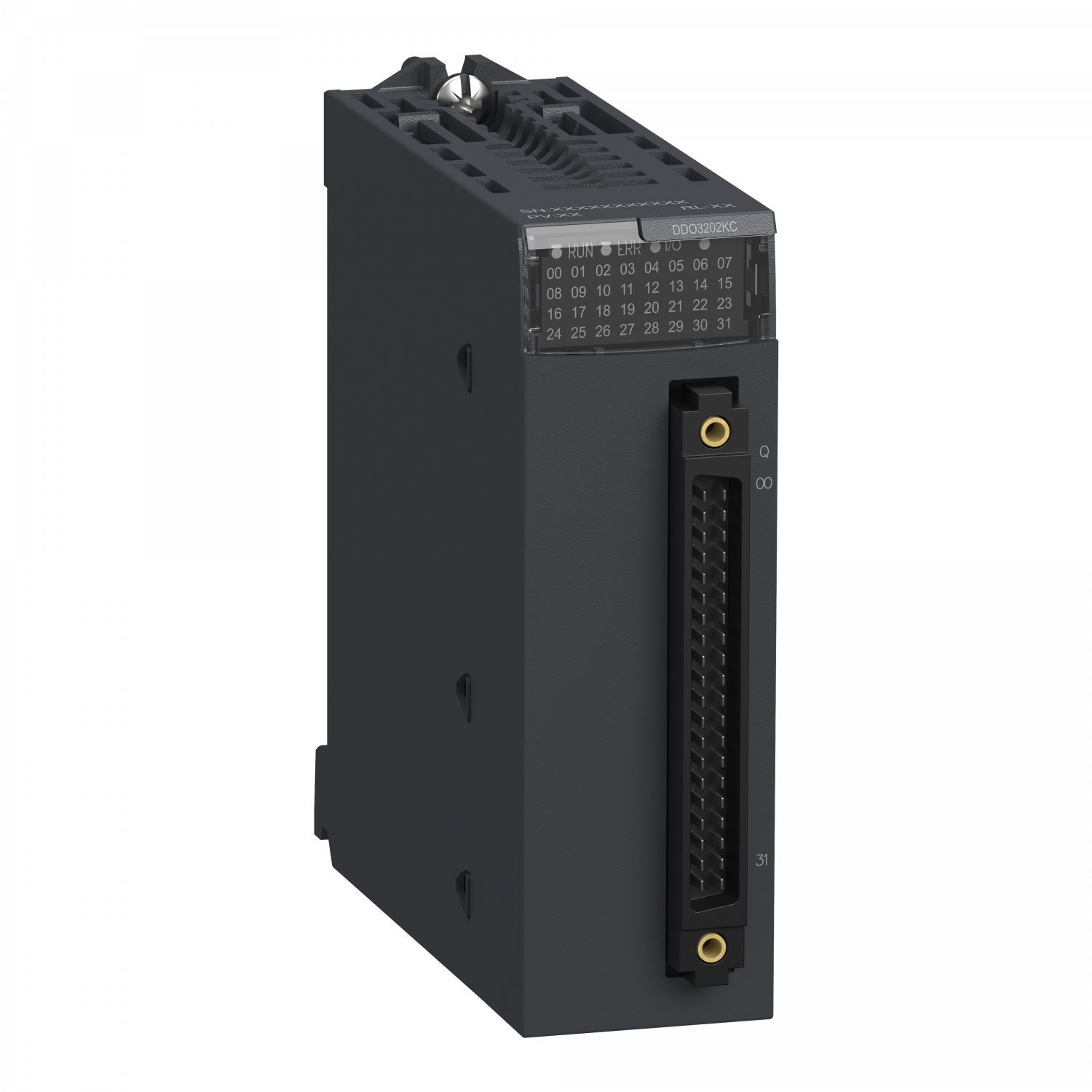 Modicon X80 - module 32 sorties TOR - statique - 24Vcc - 0.1A -verni