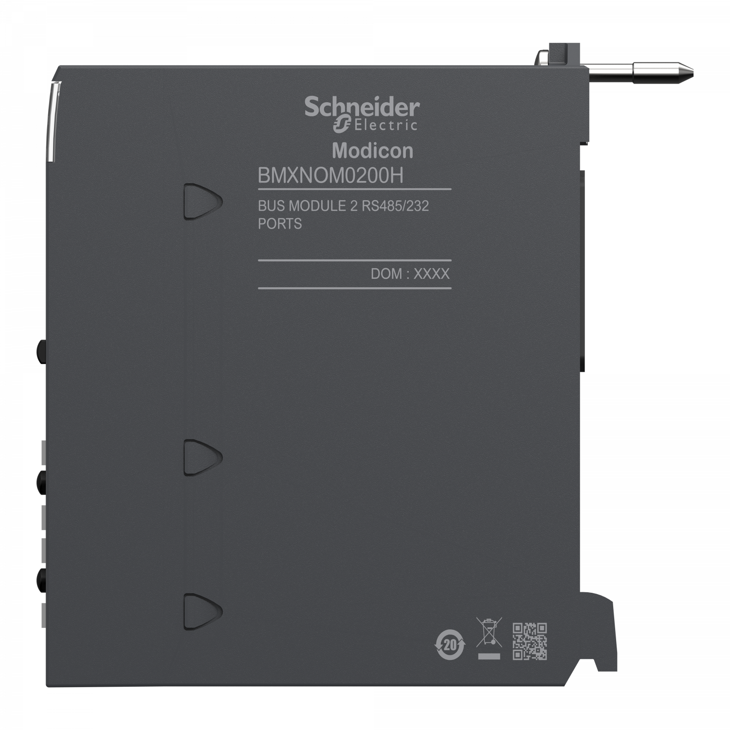 Modicon X80 - module interface bus série RS485/RS232 Modbus ASCII ...