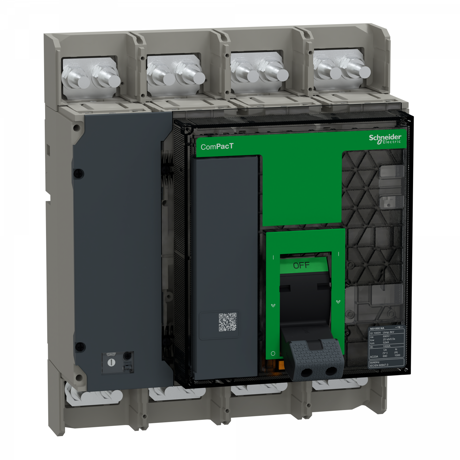 ComPacT NS1000NA - interrupteur-sectionneur - 1000A - 4P - fixe - manuel