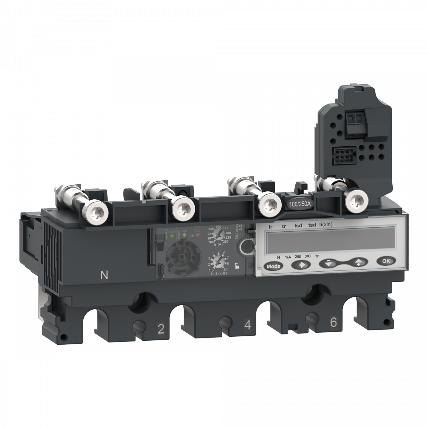 ComPacT NSX - Déclencheur MicroLogic 5.2E 160A - 4P4D pour NSX160-250