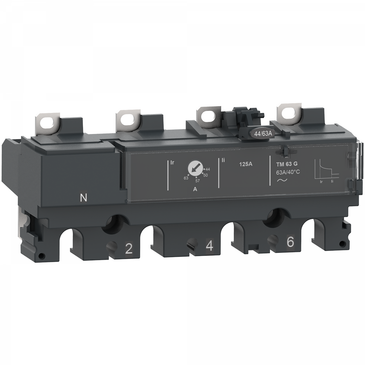 ComPacT NSX - Déclencheur magnéto-thermique TM-G 100A - 4P4D pour NSX100